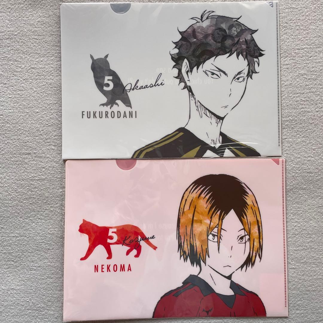 ハイキュー 大阪遠征合宿 枚方パーク クリアファイル ココス art アニメイト