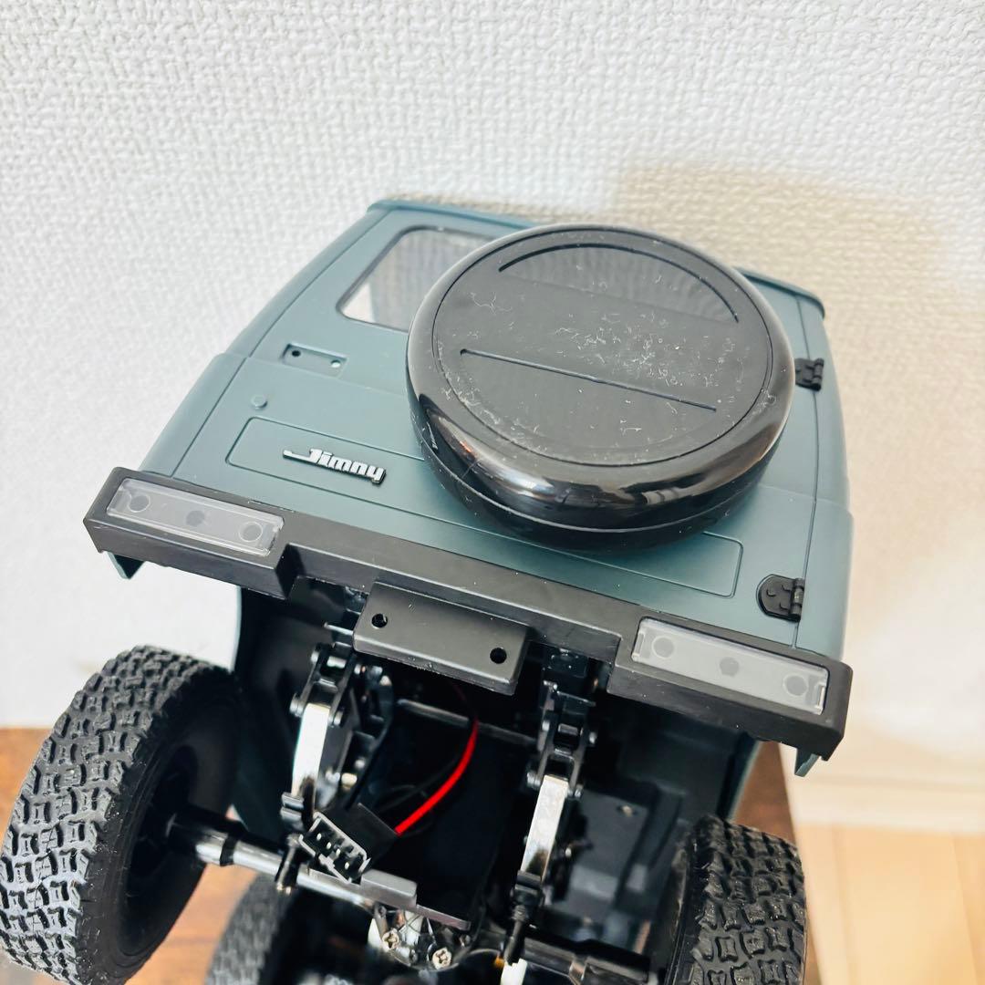 スズキ ジムニーJA11 1/10アウトドアラジコン C74 BLUE