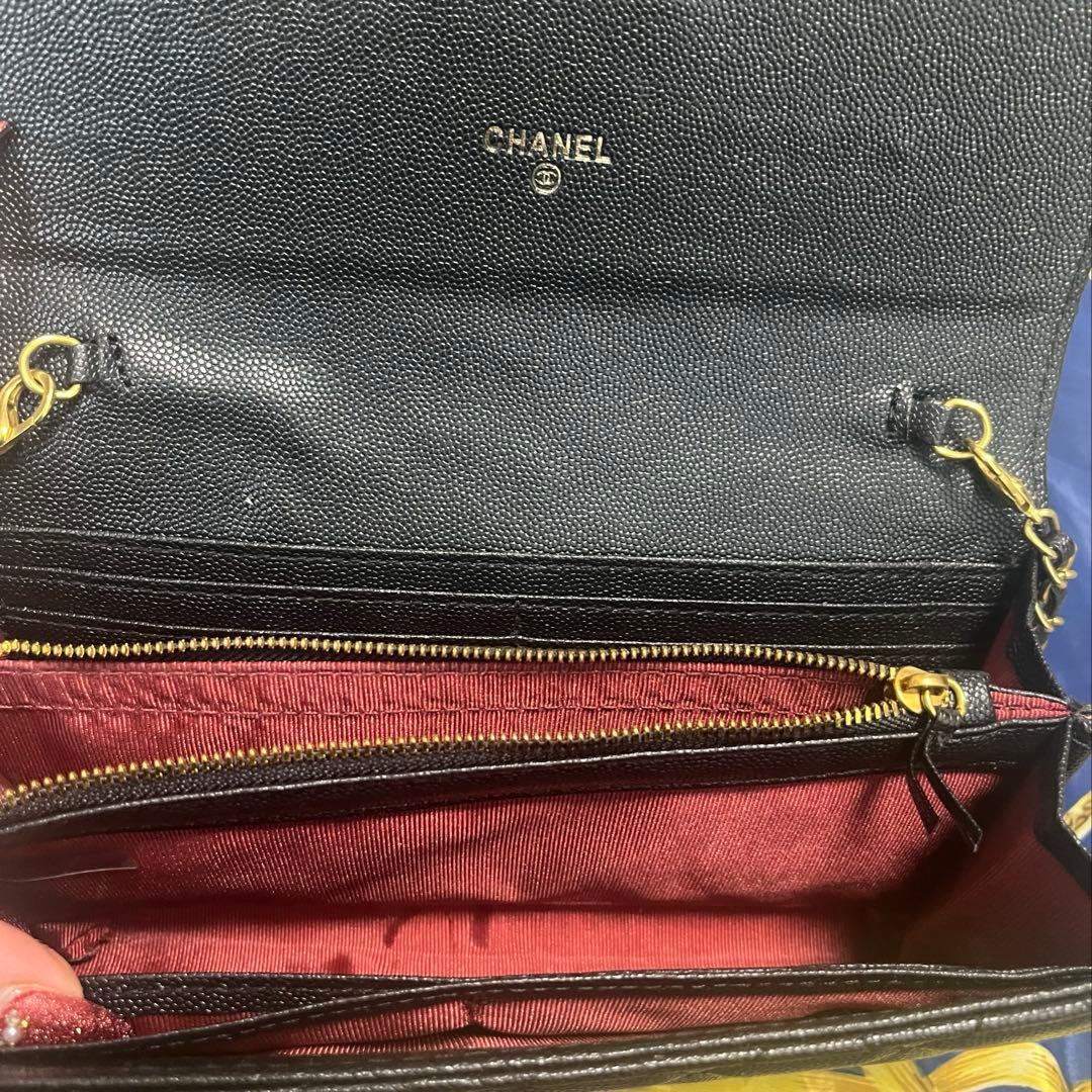 m*n様 大人気✨️❤CHANEL❤チェーンウォレット ブラック 正規非売品