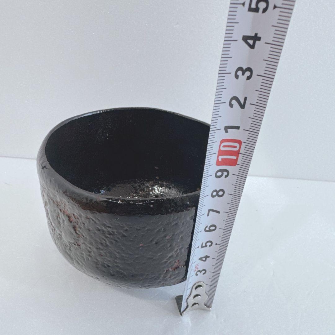 茶道具塗師 前端雅峯 乾漆 黒茶碗 共箱 長期保管品 レトロ 骨董