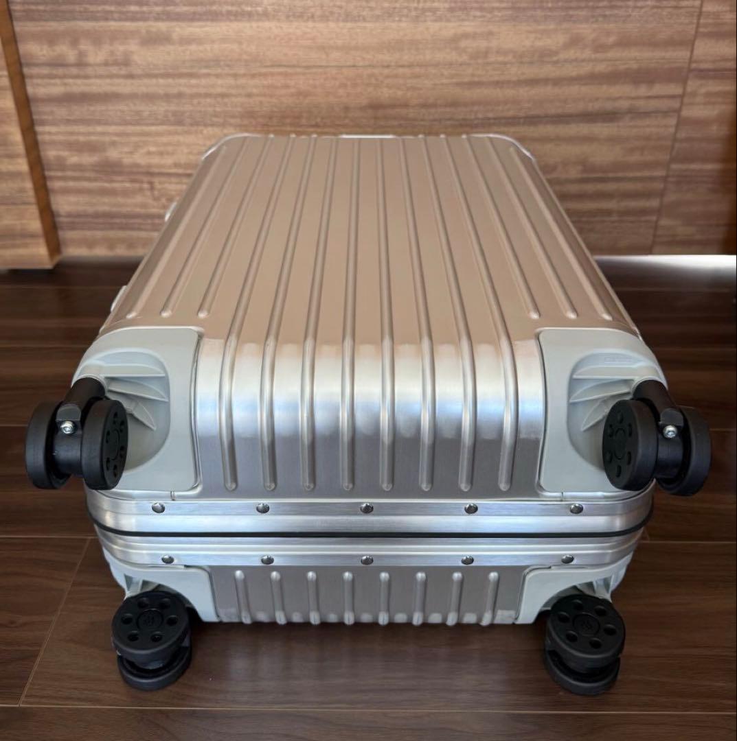 RIMOWA Original キャビン ツイスト シルバー＆ブラック 生涯保証