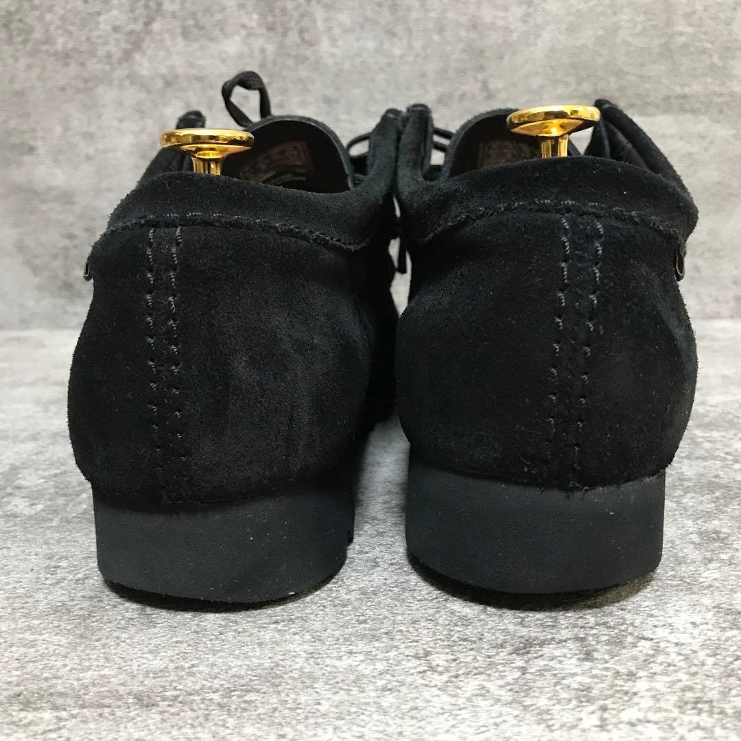 【美品】クラークス ワラビーブーツ 黒 GTX ゴアテックス vibramソール