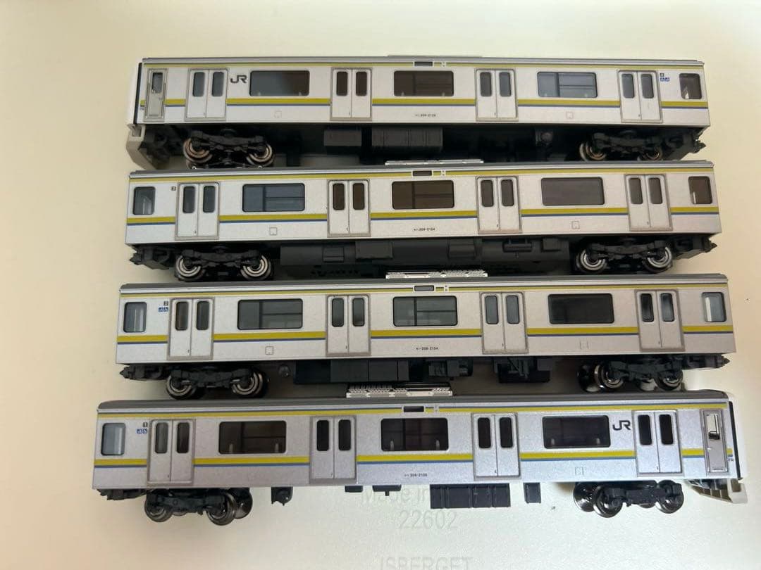 鉄道模型　Nゲージ　TOMIX 98629 209系2100番台 房総色　4両