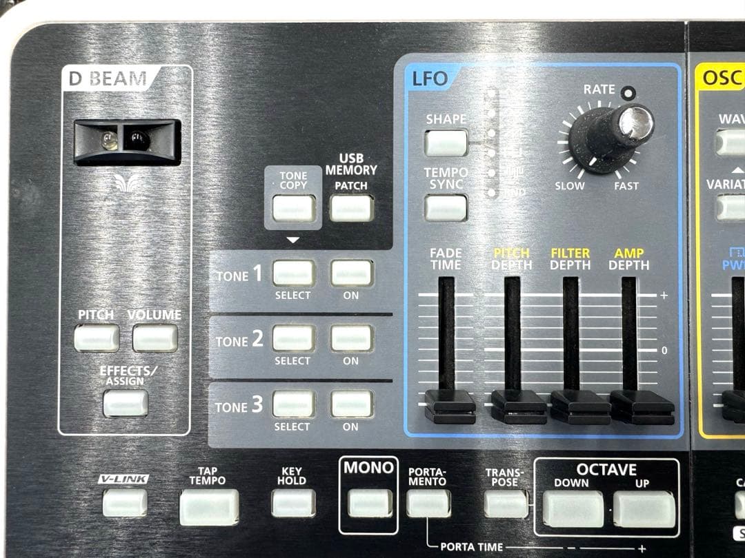 Roland GAIA SH-01 ローランド シンセサイザー 37鍵