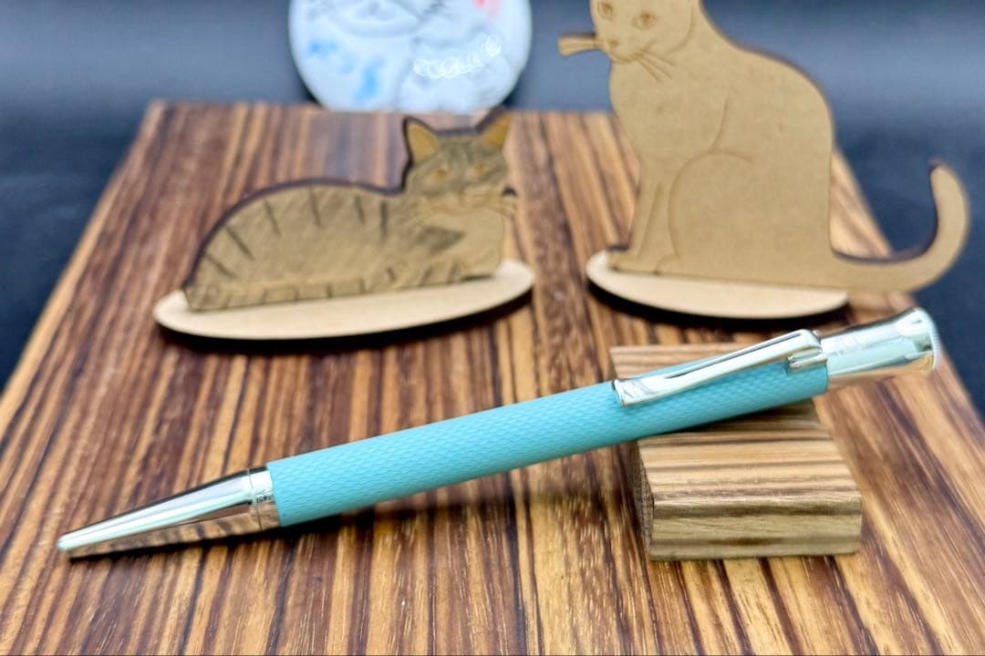 GRAF VON FABER-CASTELL ボールペン ギロシェ ターコイズ