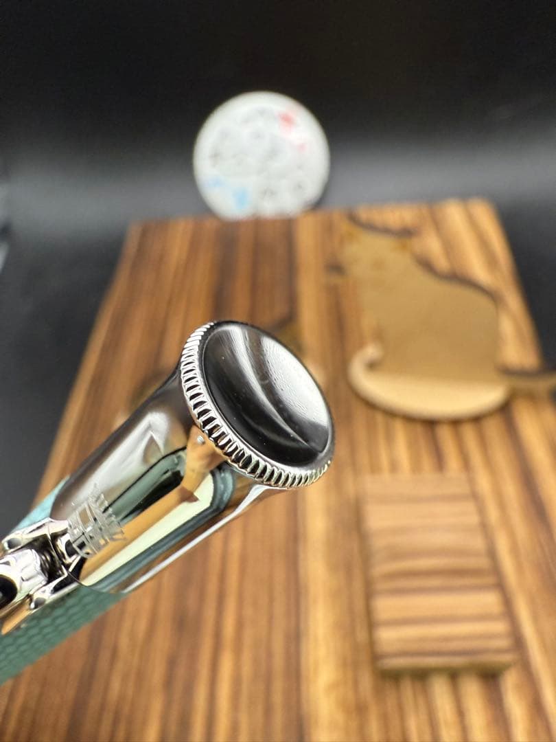 GRAF VON FABER-CASTELL ボールペン ギロシェ ターコイズ