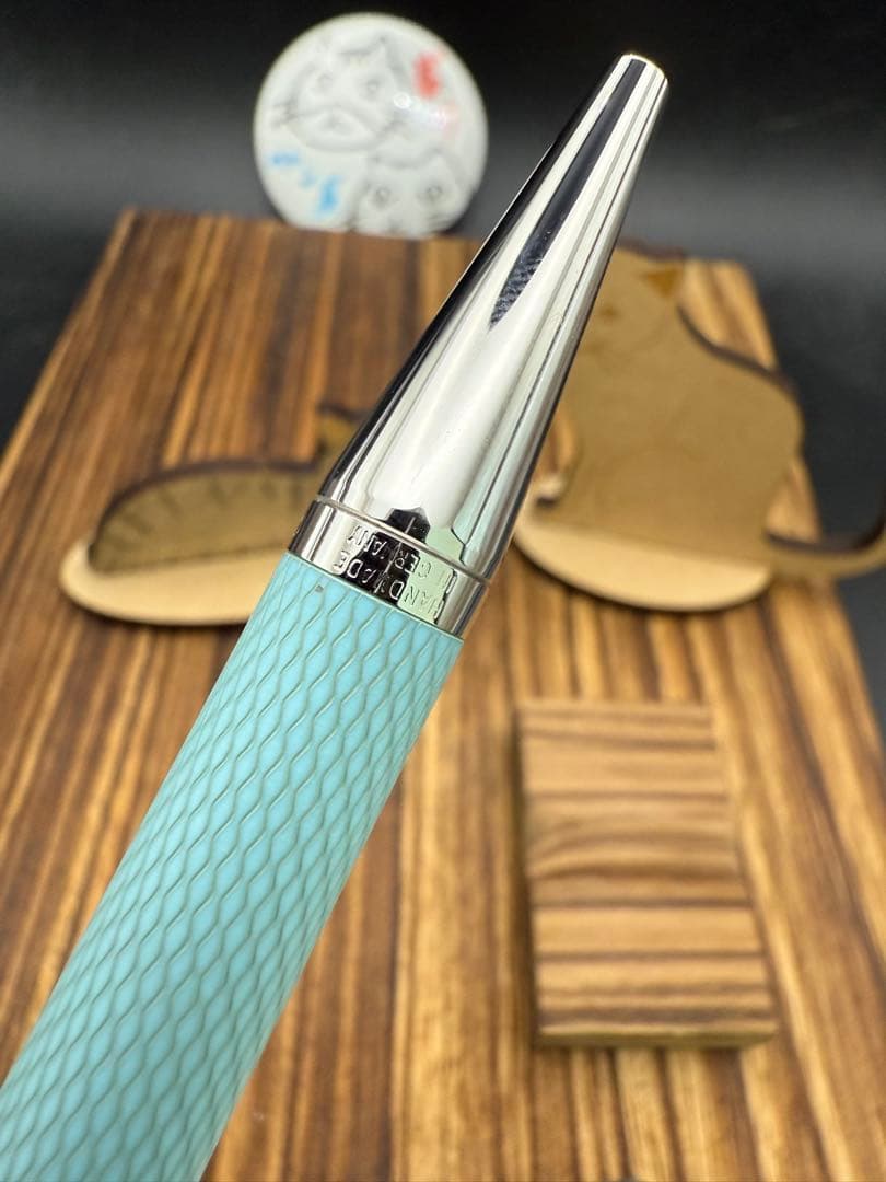 GRAF VON FABER-CASTELL ボールペン ギロシェ ターコイズ