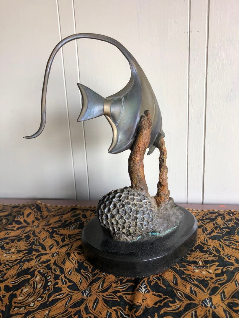 rip caswell ブロンズ　置物　オブジェ　MADE IN USA 魚