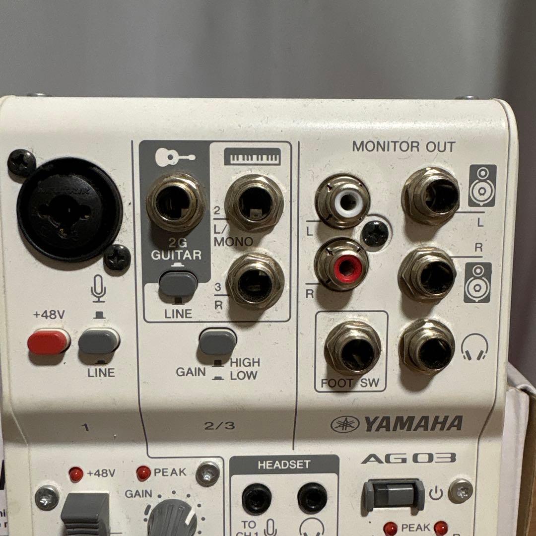 【美品】YAMAHA AG03 MK2