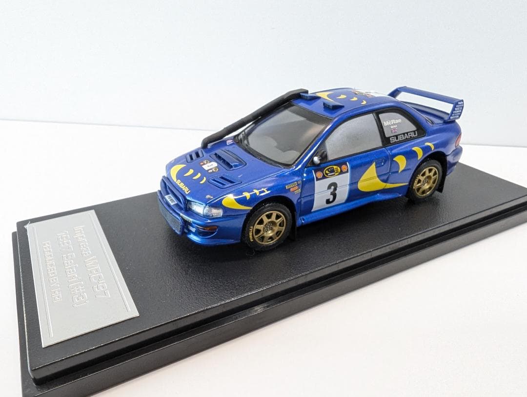スバル インプレッサ WRC'97 サファリ 1/43 HPI