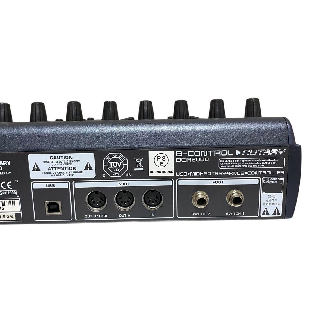 【良品】ベリンガー　BCR2000 MIDIコントローラ　フィジカルコントローラ