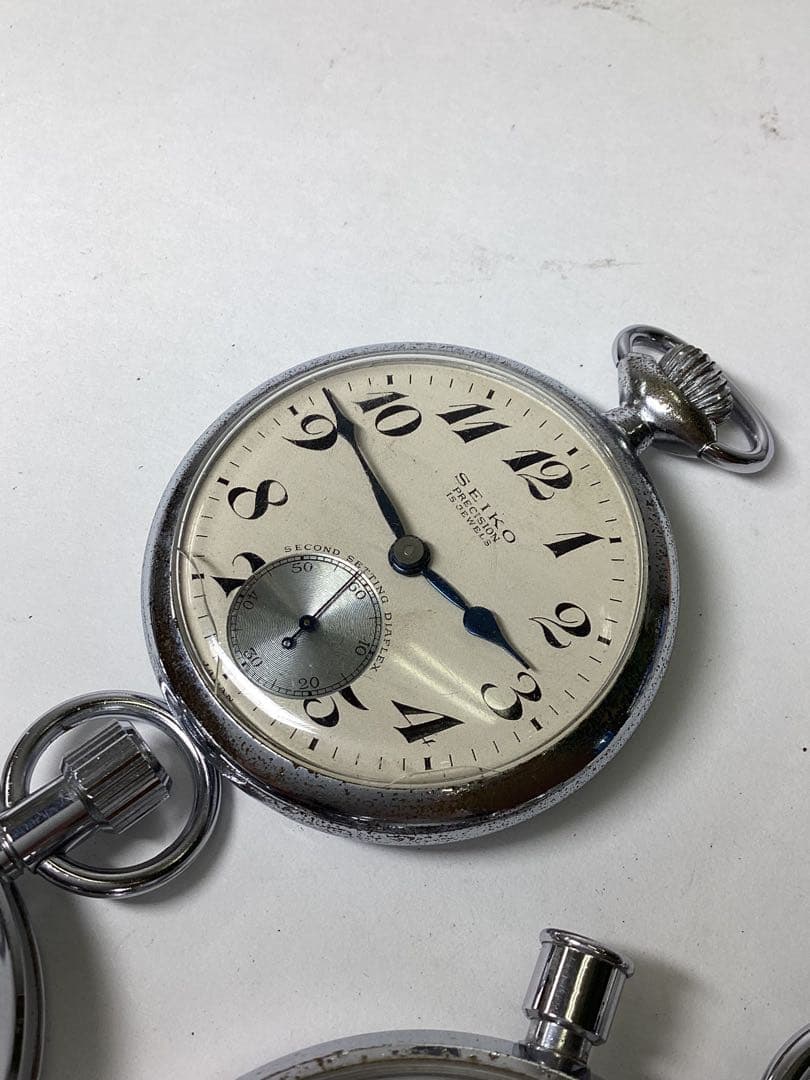 な*い様 SEIKO 懐中時計 昭37 187 国鉄　など　 3点