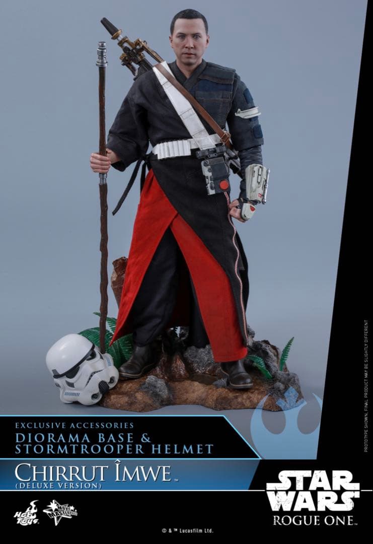 スター・ウォーズ １／６　チアルート・イムウェ ボーナスアクセサリー付き