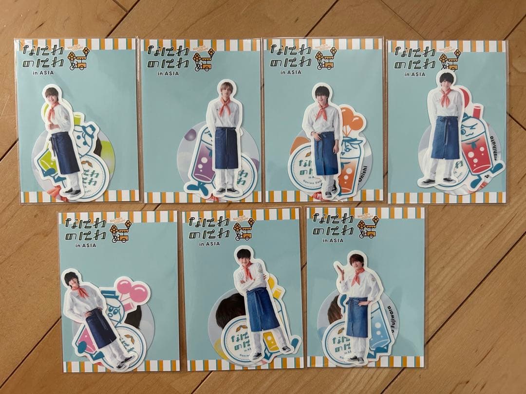 なにわのにわ in ASIA アクリルキーホルダー ステッカー クリアファイル