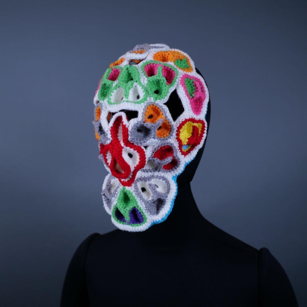 【一点物】仮面　マスク　被り物　仮面屋おもて　インテリア