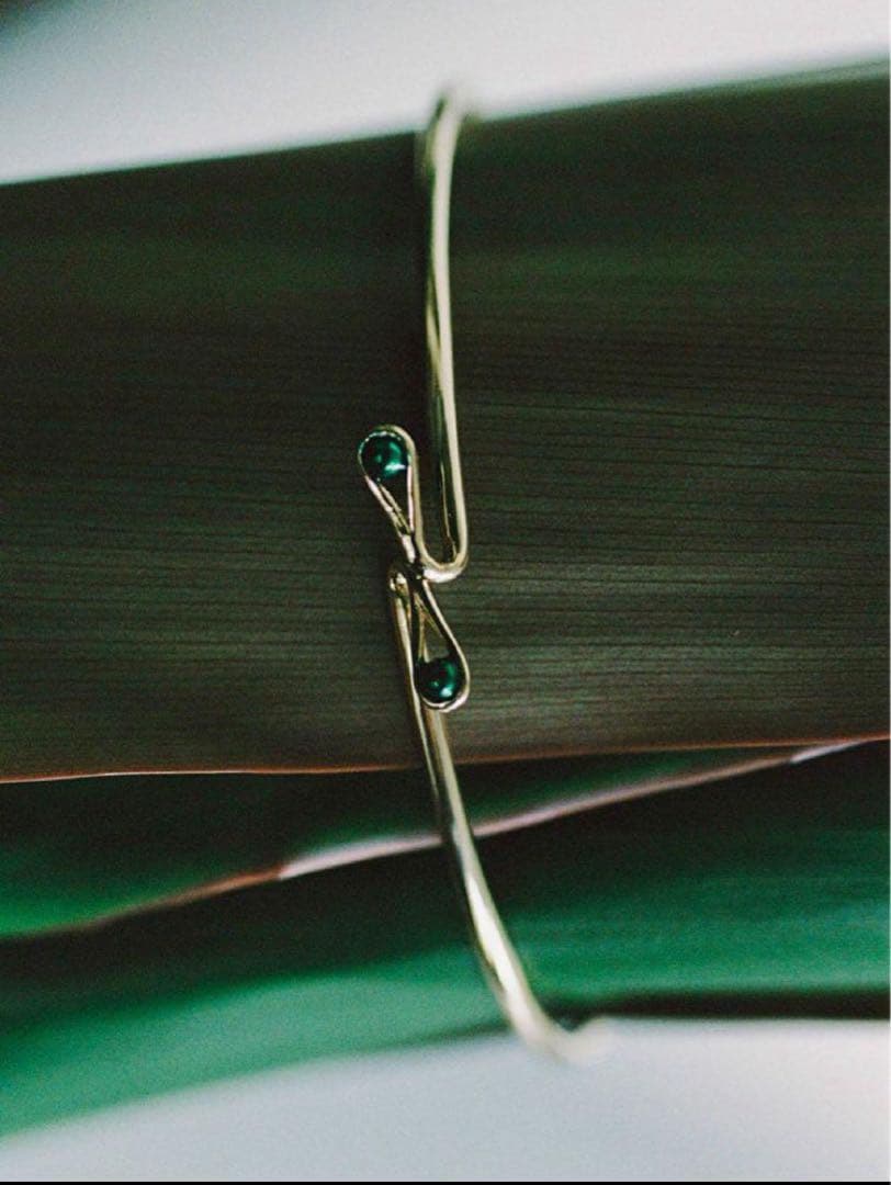 アクセサリー Llife 14KGP Ondulation Bangle