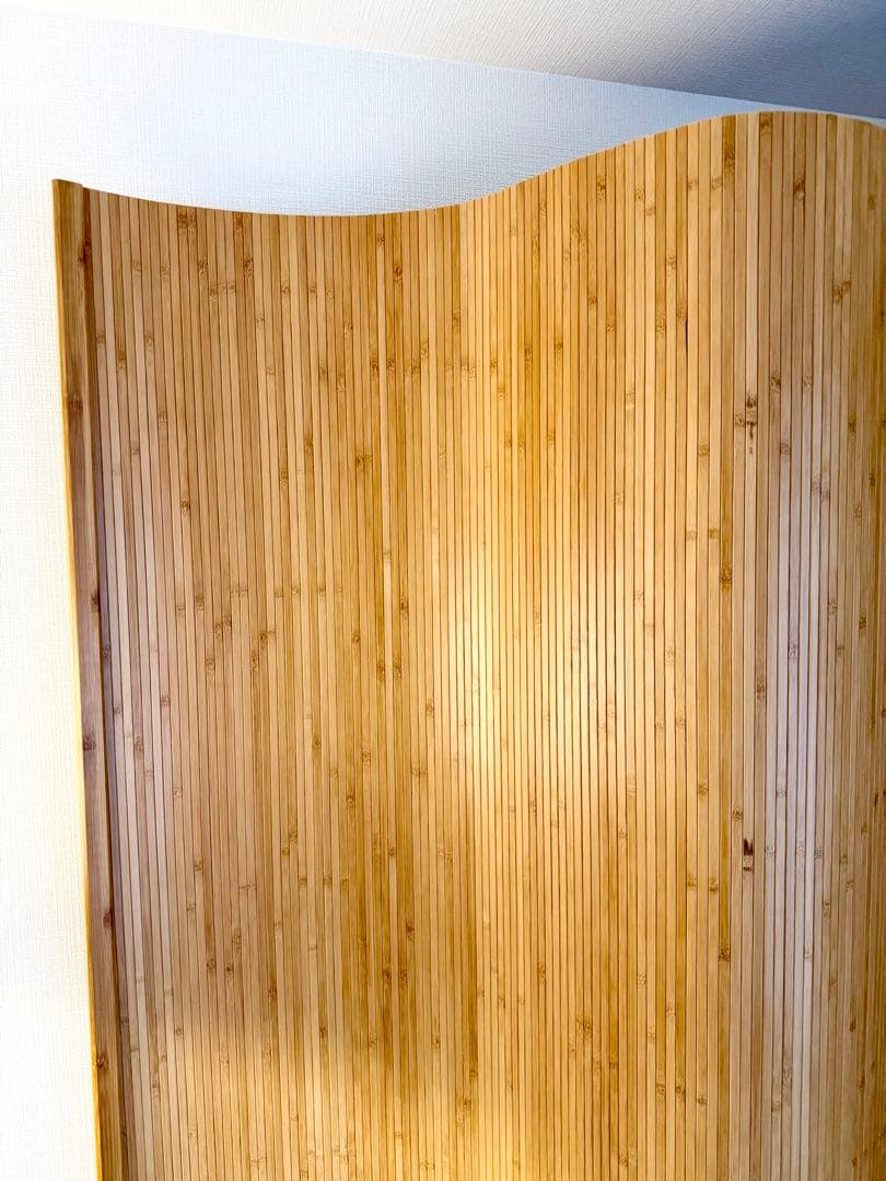 Artek風　ウッドカーブパーテーション