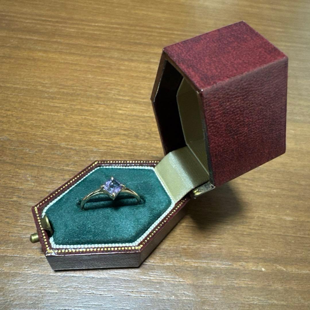 パーセルジュエリー　リーベルトラッド リング ラベンダースピネル 13号