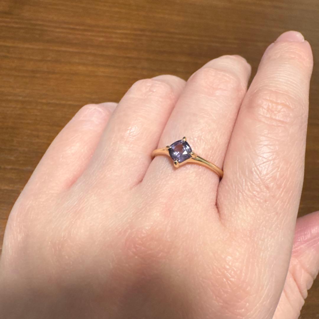 パーセルジュエリー　リーベルトラッド リング ラベンダースピネル 13号