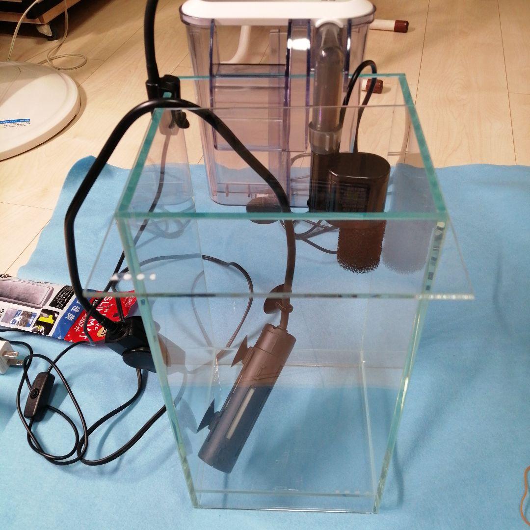 1、DOOAネオグラスエア20×20×30　ADA温度計・LED・その他