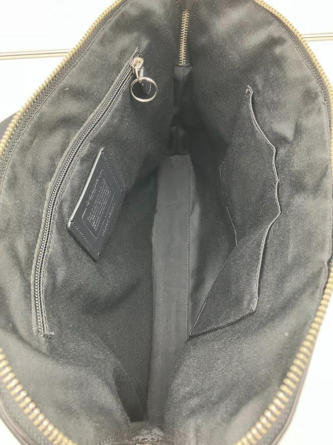 COACH ビジネスバック　レザー　ブラック　2Way