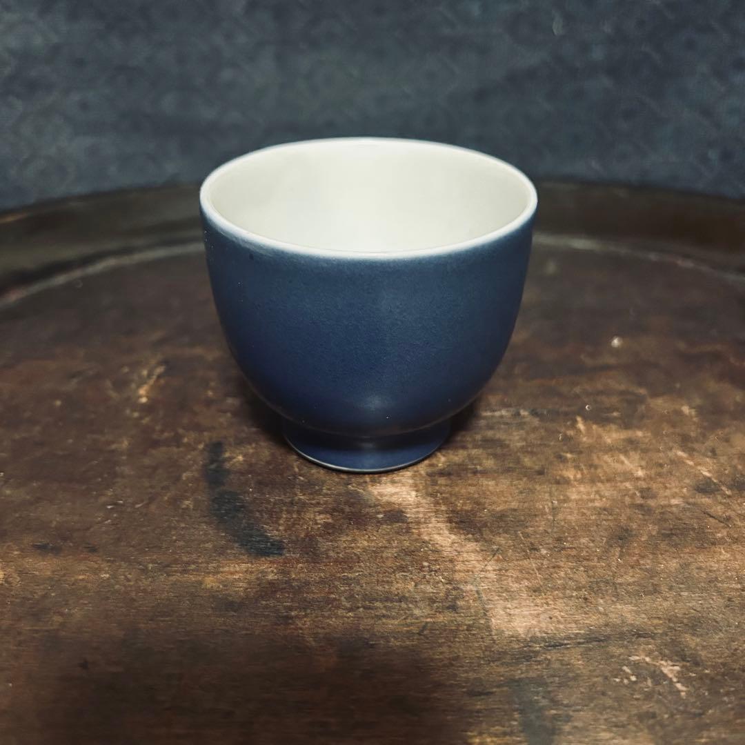 江戸期　古伊万里瑠璃釉ぐい呑　無傷　本物保証