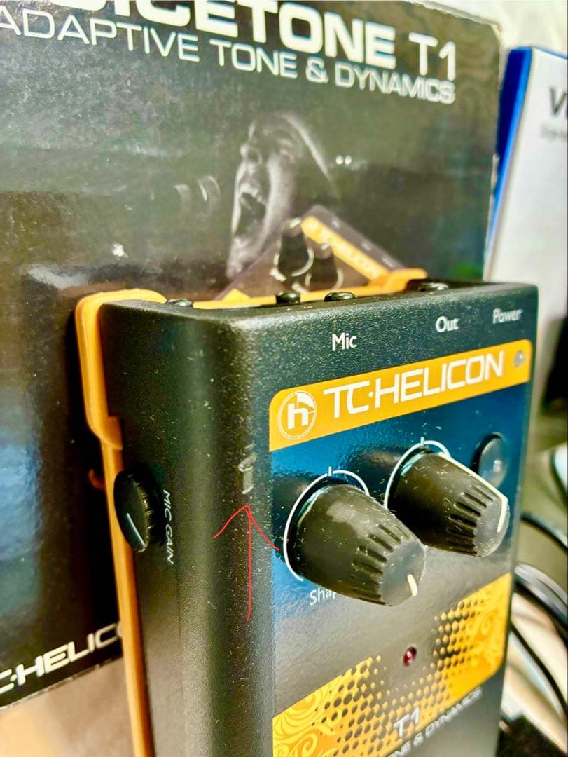 TC Helicon Voicetone T1, D1, E1 セット