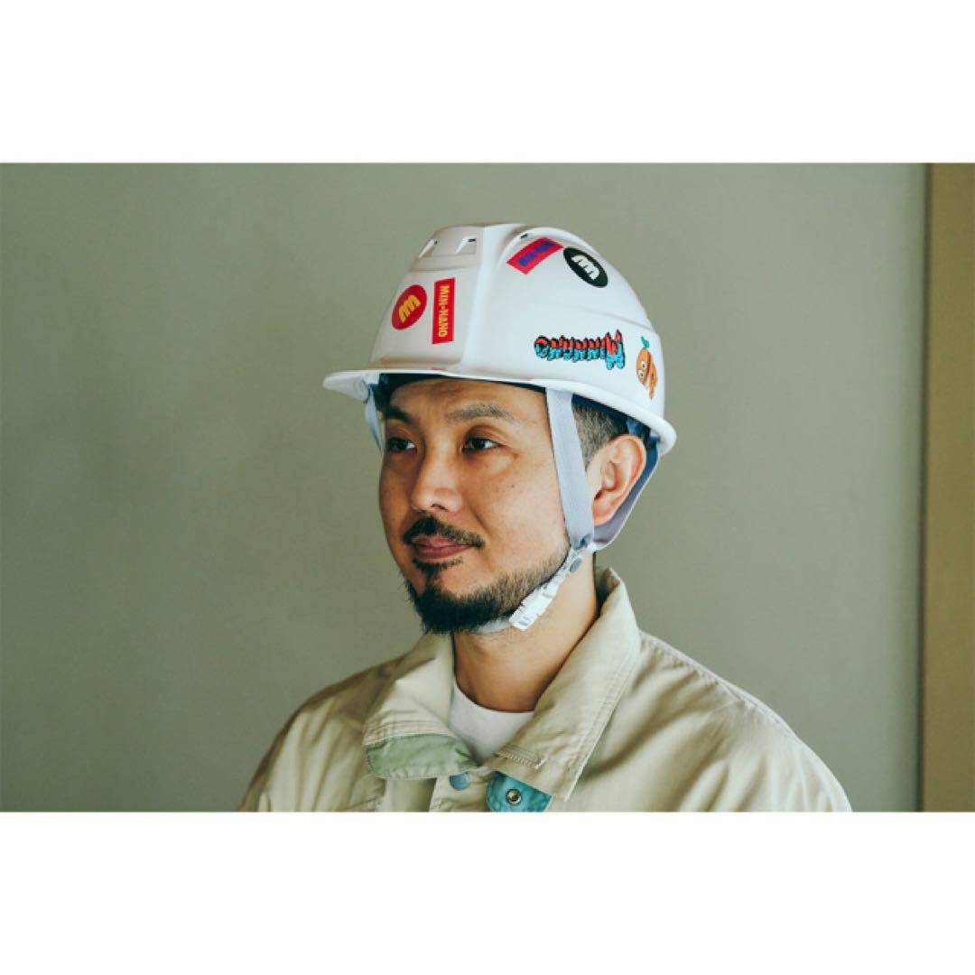 MIN-NANO KAGA HELMET ミンナノ 防災ヘルメット LOGO