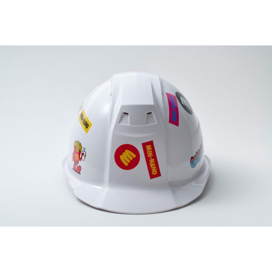 MIN-NANO KAGA HELMET ミンナノ 防災ヘルメット LOGO
