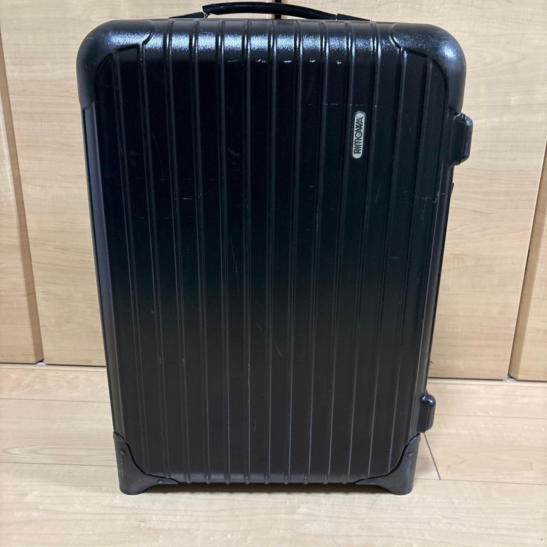 RIMOWA リモワ　サルサ　ブラックキャリーカート　2輪