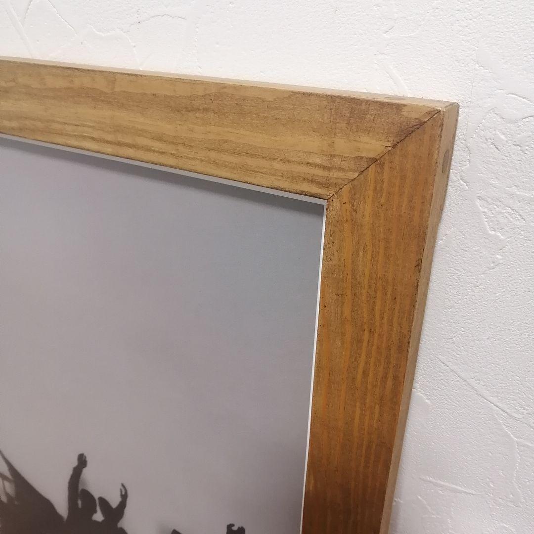 ハンドメイド 木製B2ポスターフレーム