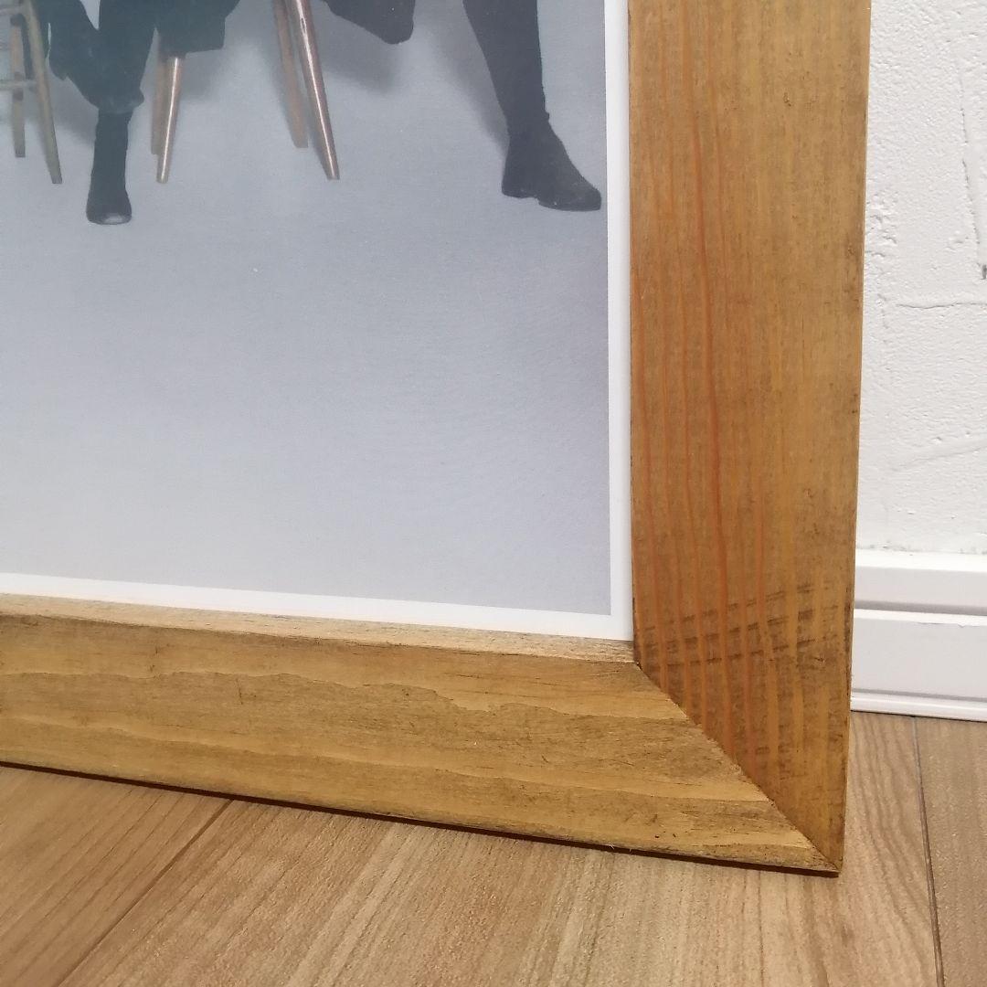 ハンドメイド 木製B2ポスターフレーム