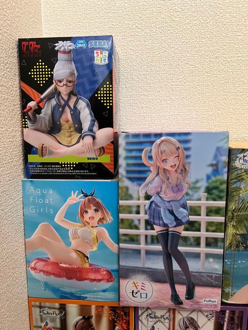 ライザのアトリエ　ダンダダン　ヒロアカ　狼と香辛料　宇崎月　フィギュア　プライズ