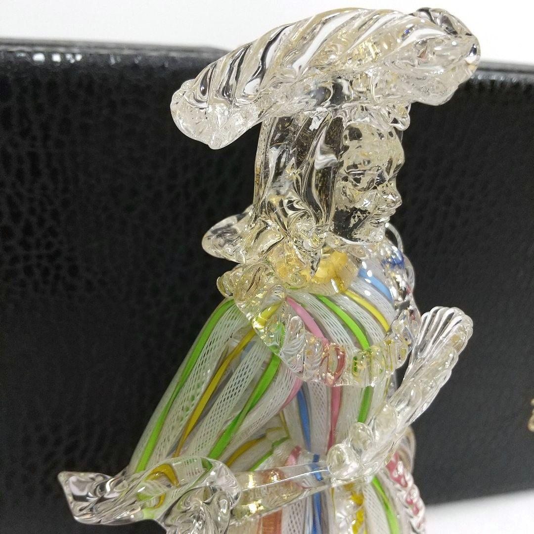 ベネチアンガラス 人形 フィギュリン ヴェネチアン ムラーノ MURANO