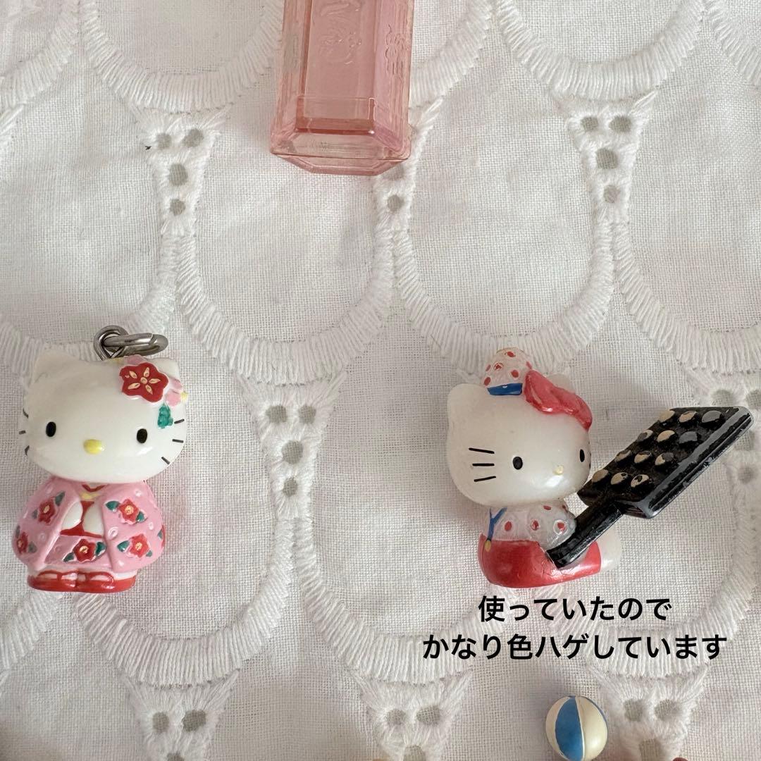 ご当地キティ 根付け・ストラップセット　 コレクターズマスコット 25周年