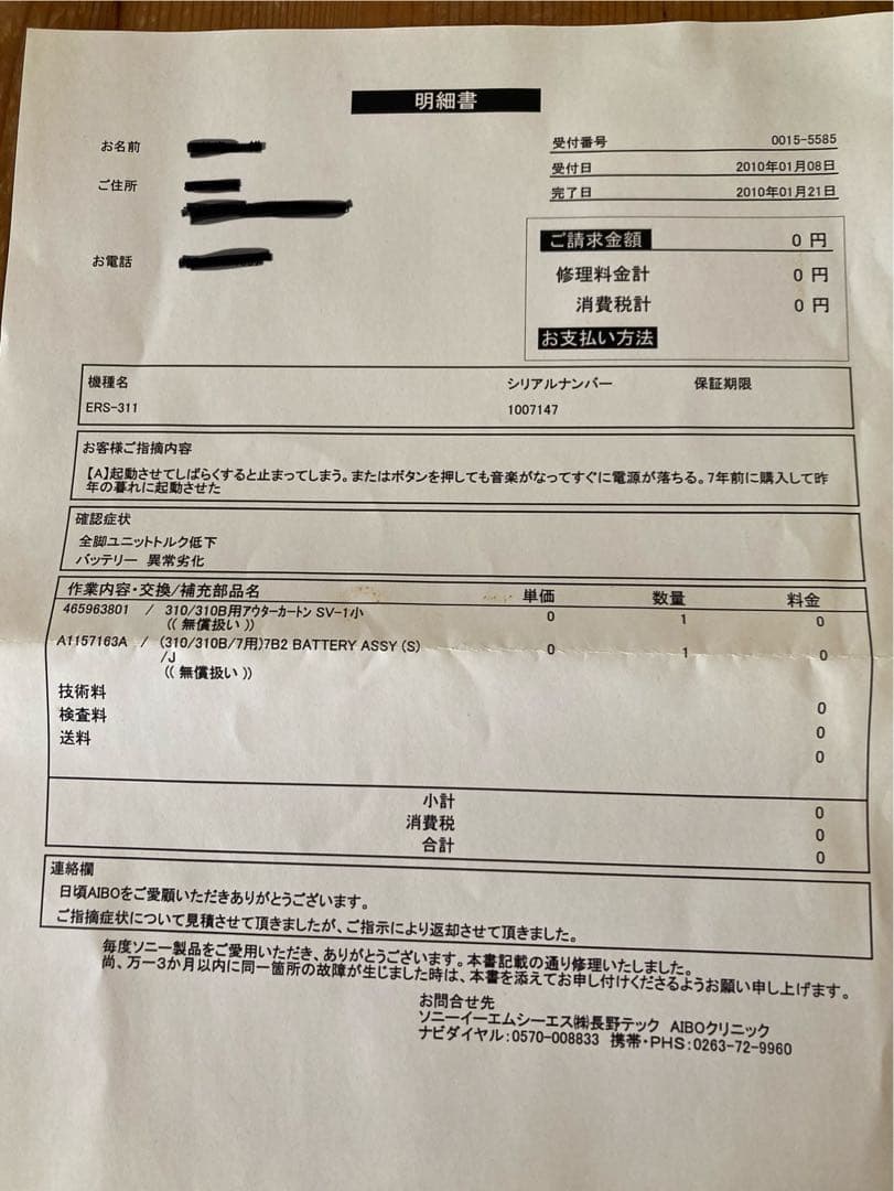 AIBOアイボ★ラッテ★中古ジャンク★箱・取扱説明書&ラッテマカロンと暮らす本付