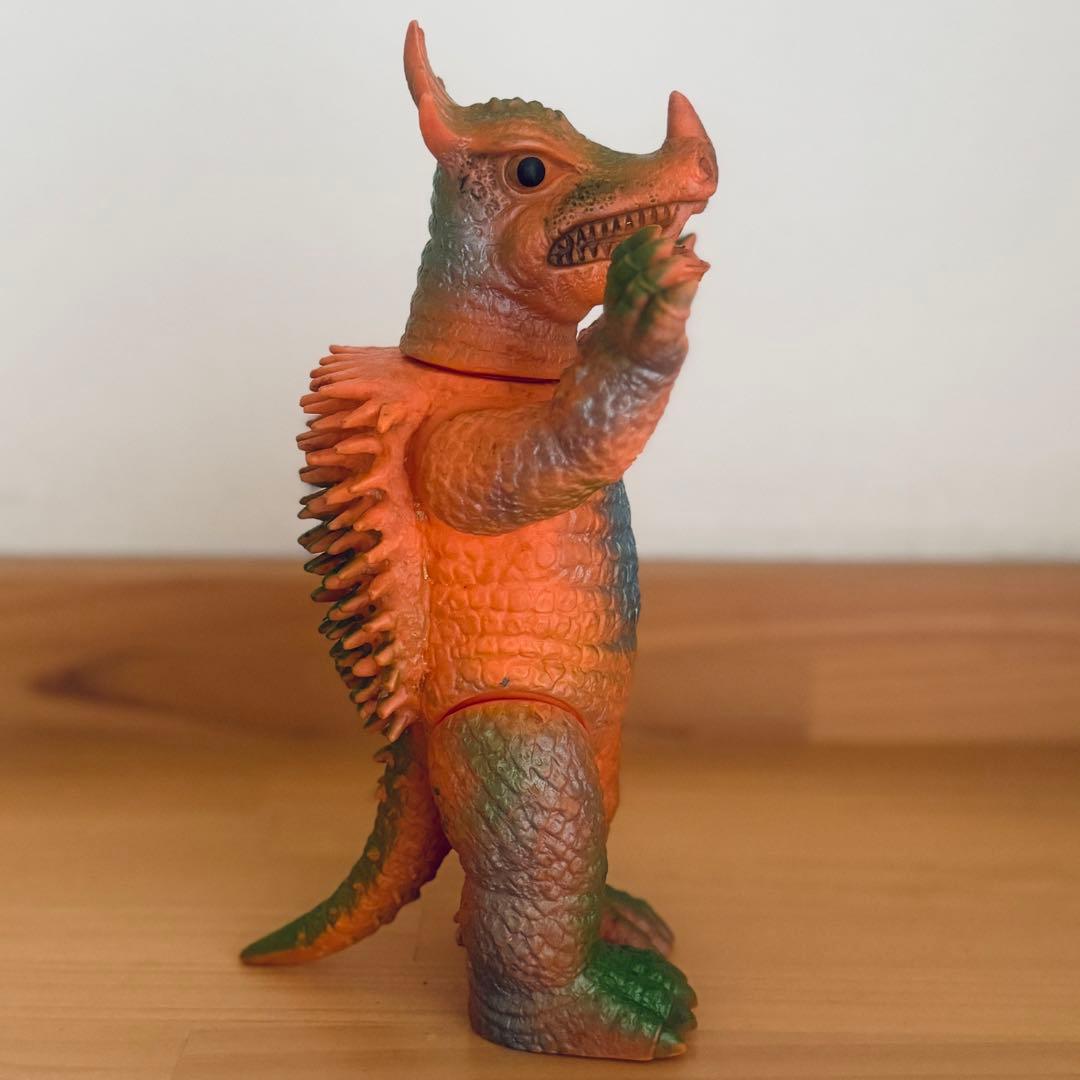 【7/21まで限定割引】ブルマァク アンギラス ソフビ 当時物