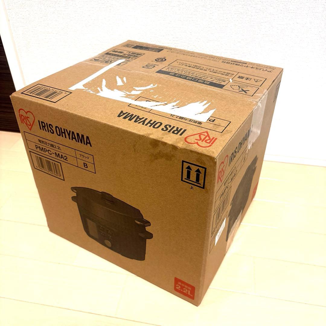 新品未使用 アイリスオーヤマ 電気圧力鍋 2.2L PC-MA2 送料無料