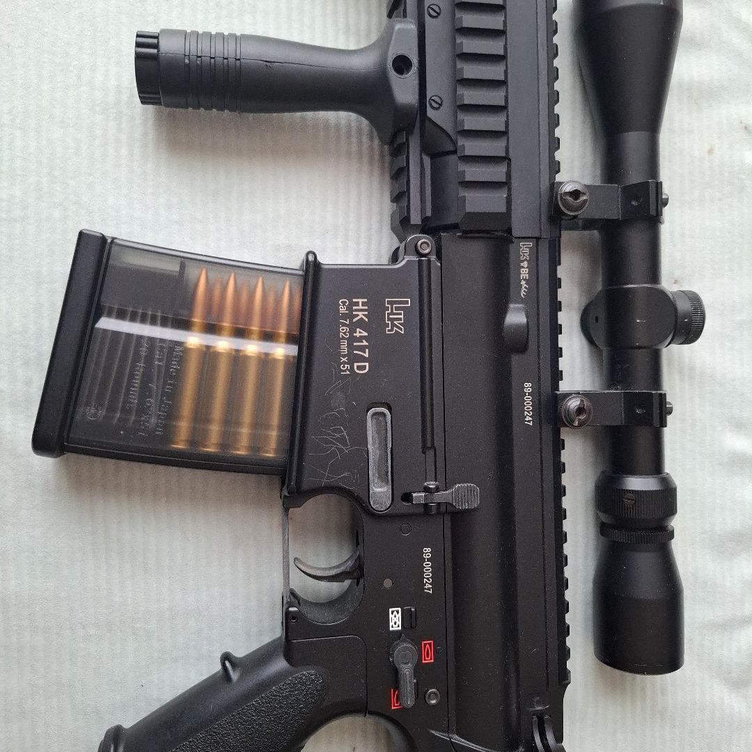 ［値下げ］東京マルイHK417アーリーバリアント次世代電動ガン12インチカスタム