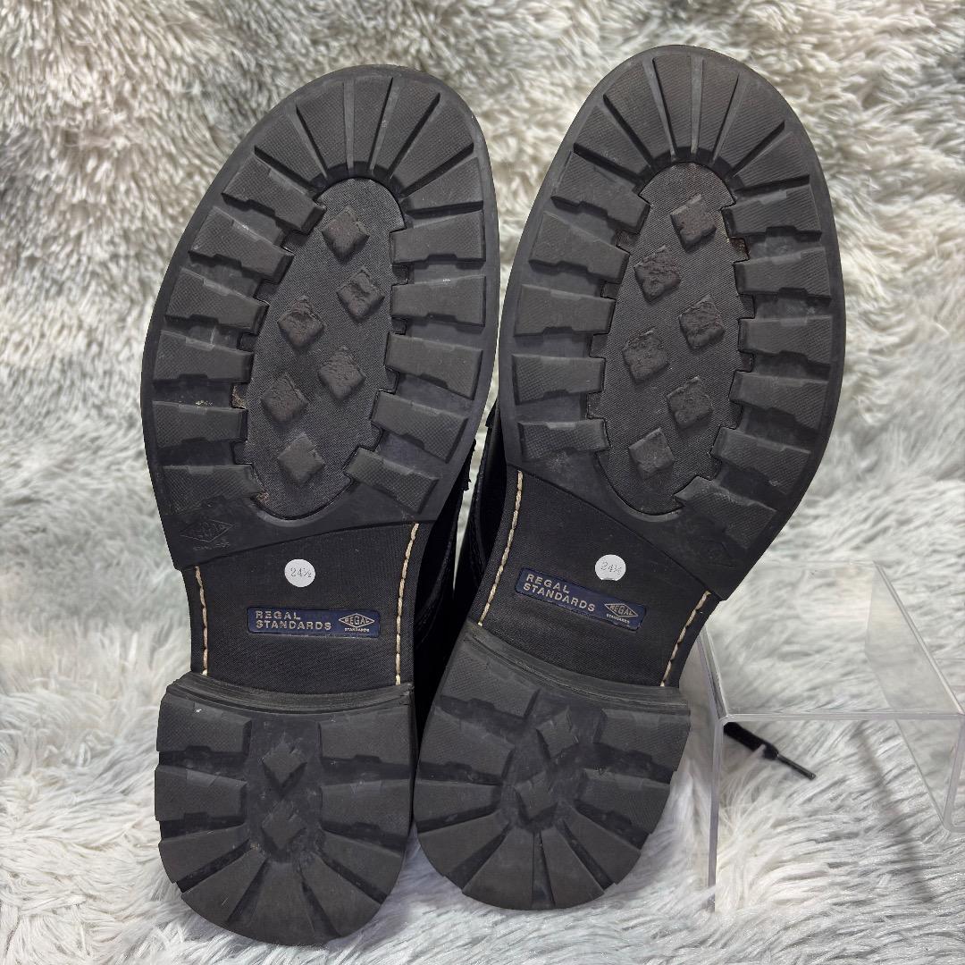 極美品✨REGAL 24.5 GORE-TEX プレーントゥ ビジネスシューズ