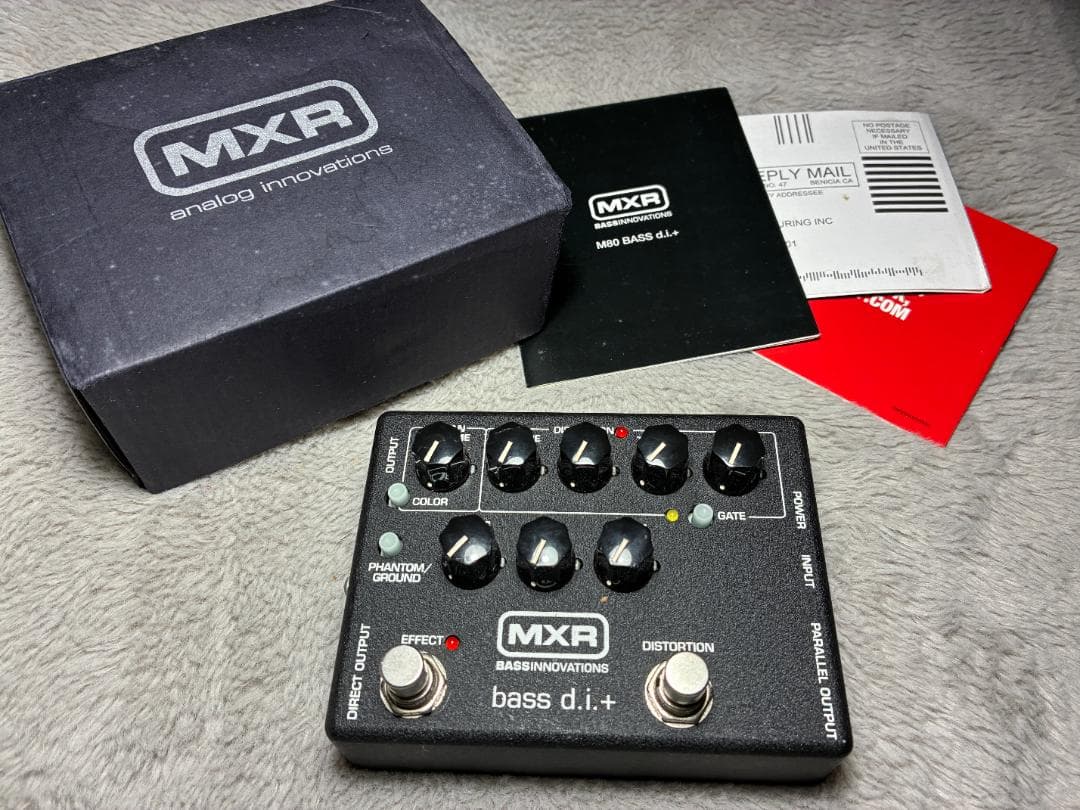 MXR bass d.i.+（M80）ベースエフェクター