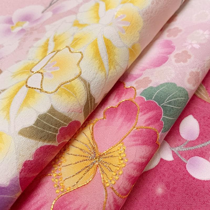 507z12☆かわいい！振袖 anan ハート☆美品 成人式 結婚式 十三参り