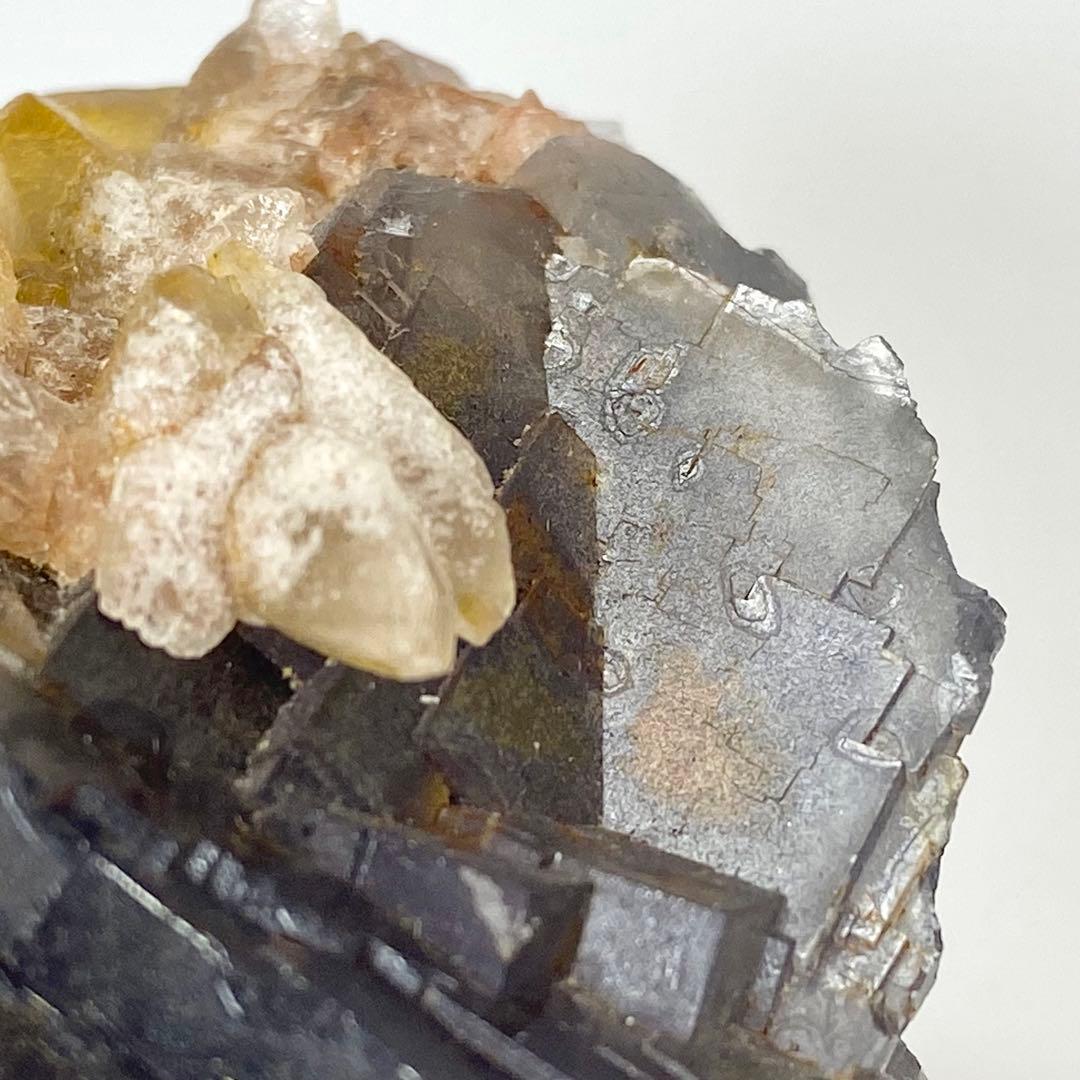 フローライト　カルサイト　蛍石　方解石　鉱物標本　原石　天然石　ストーン