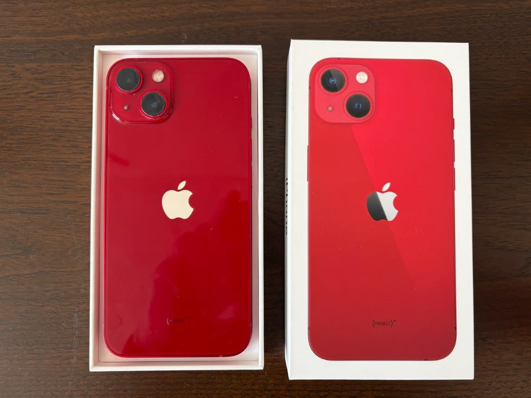 Luffy iPhone 13 PRODUCT Red 128G 画面割れ