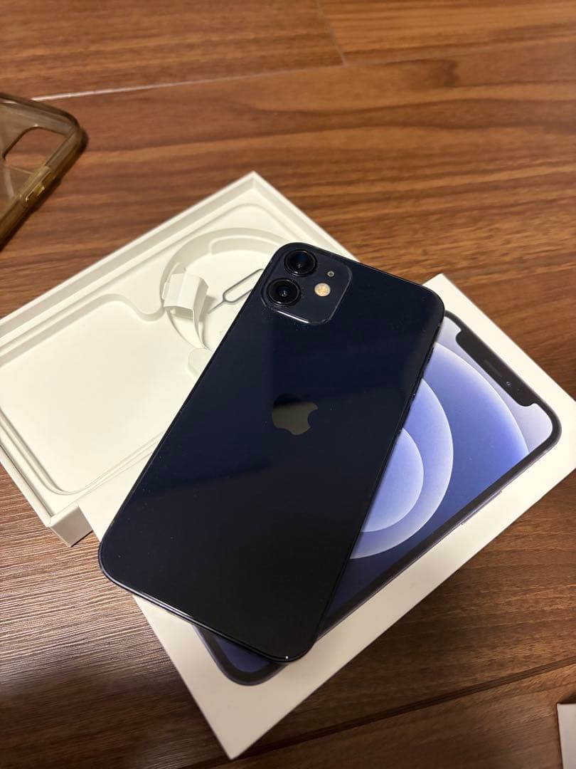 ★Apple iPhone 12 mini ブラック 64GB SIMフリー