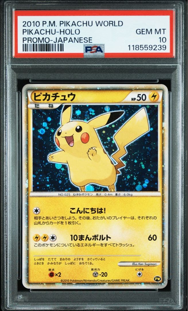 PSA10 ピカチュウワールド　9枚セット