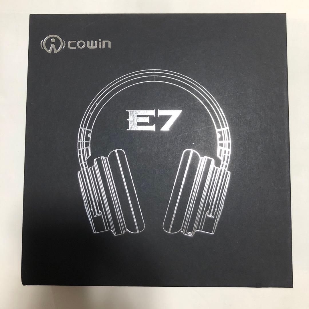 COWIN E7 ブラック ノイズキャンセリング 高音質 ヘッドホン