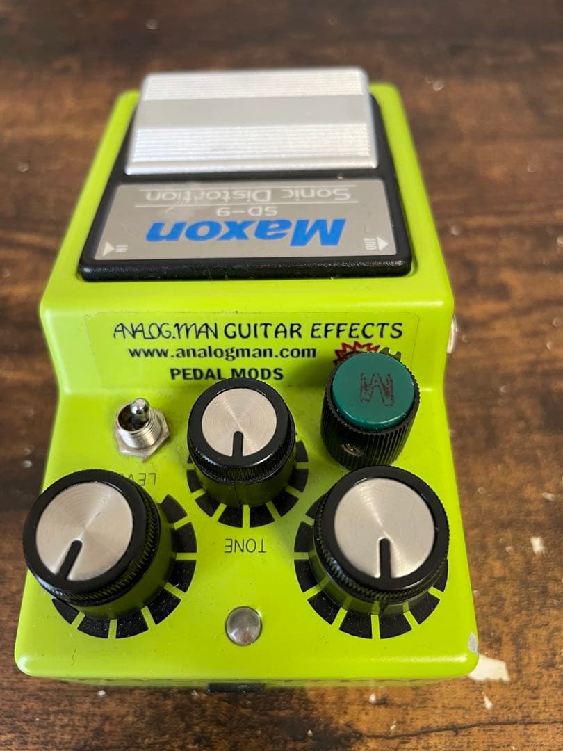 ギター sonic distortion SD-9 mod / Analogman