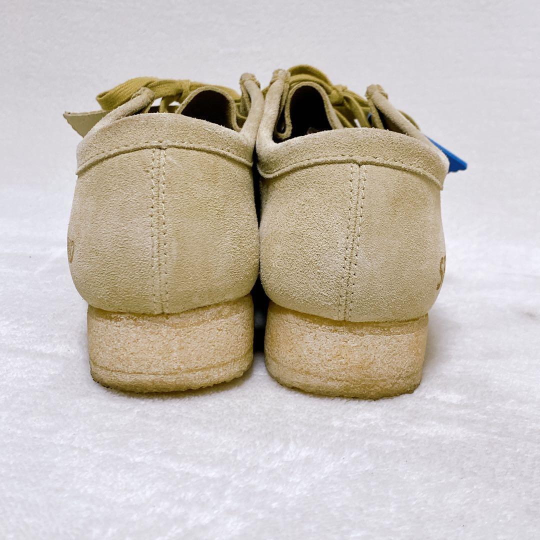 希少　クラークス×ウィンダンシー×アトモス　ワラビー　27cm　ベージュ　美品