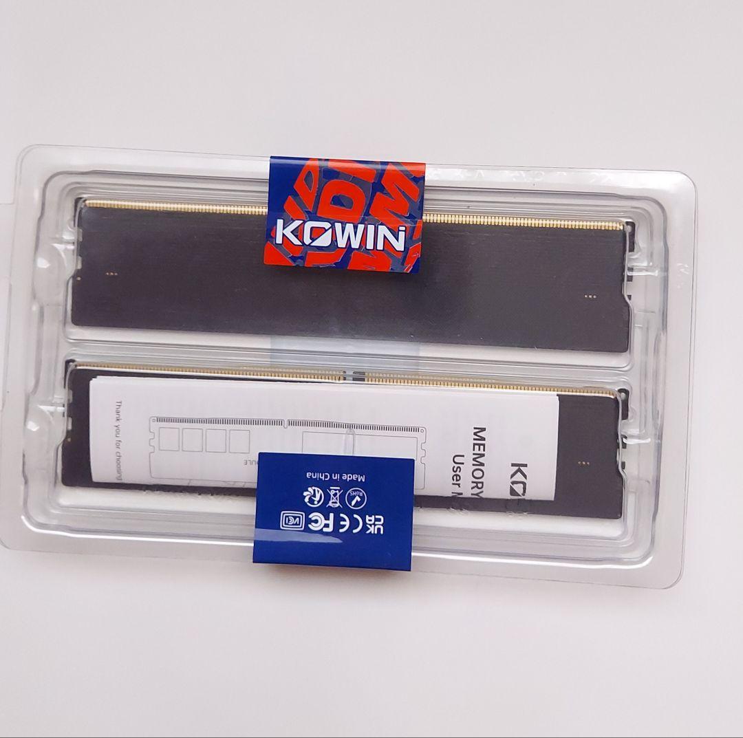 KOWIN DDR5-5600 UDIMM 32GB（16GB×2）未開封